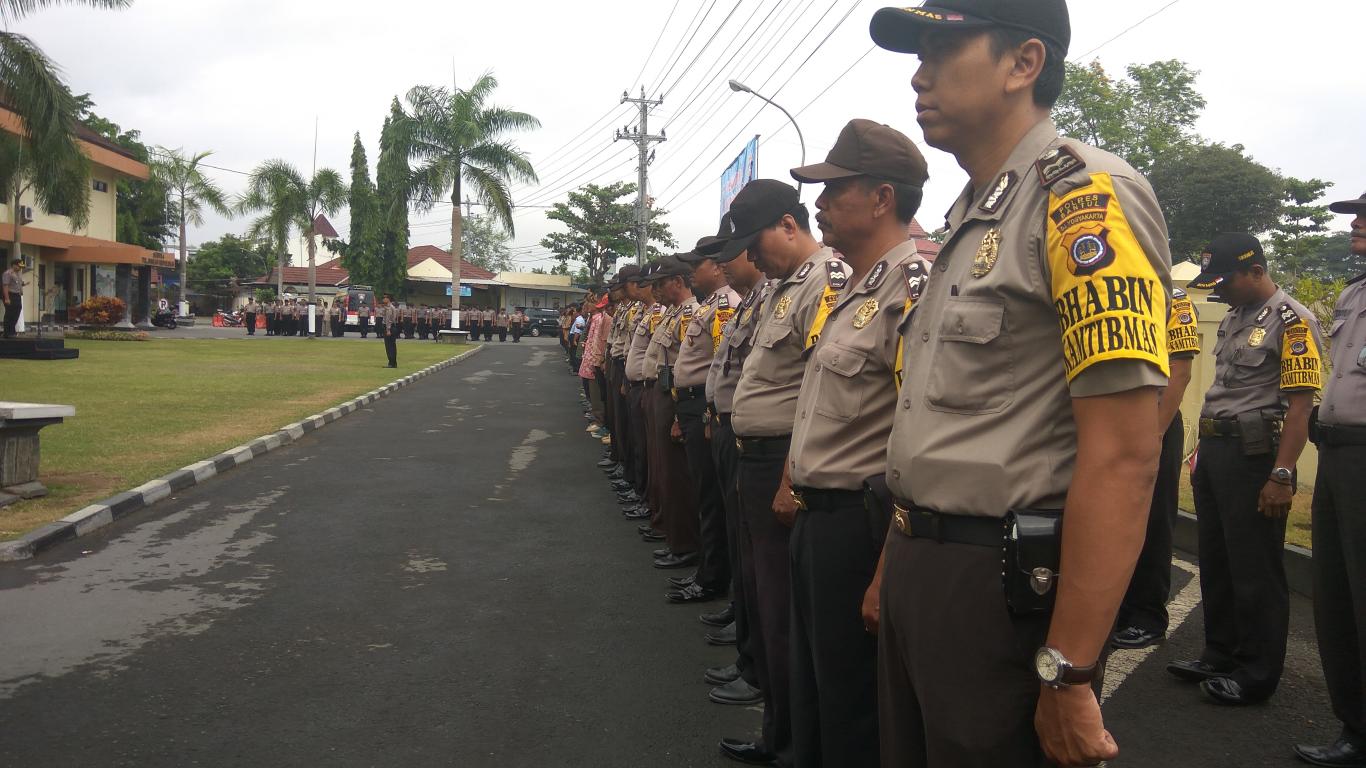 Apel Besar Kaposkamling Tingkat POlres Bantul 2017