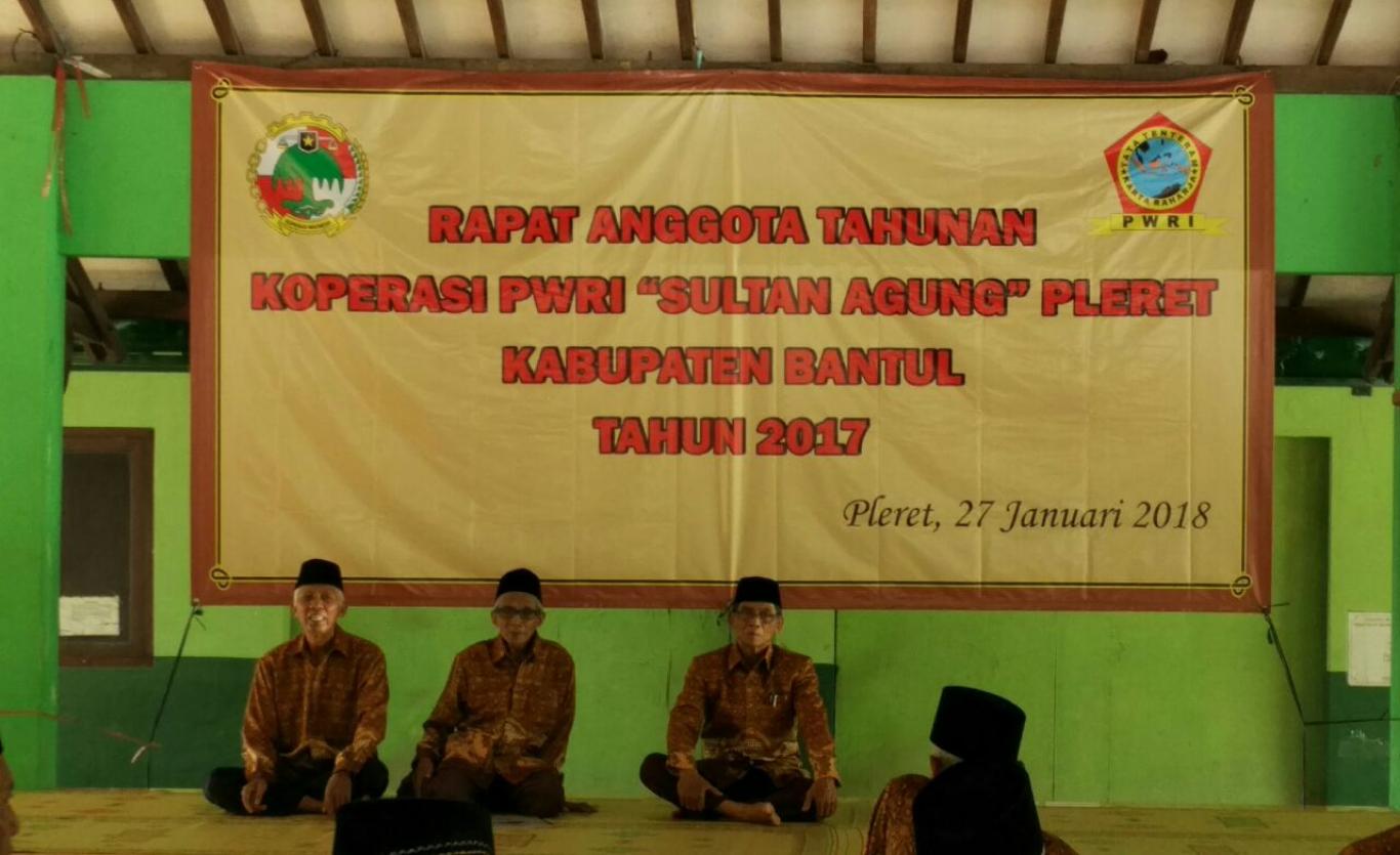 Rapat Anggota Tahunan Koperasi PWRI 