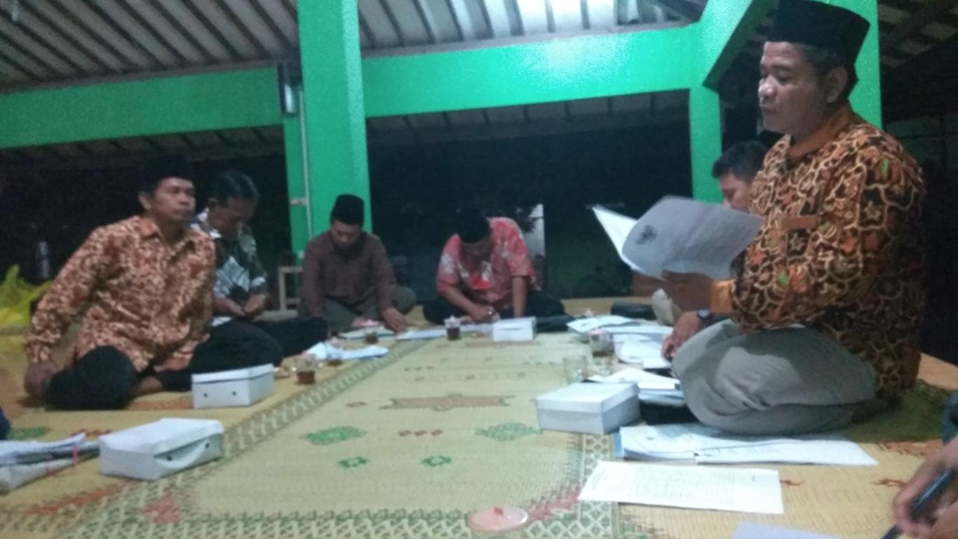 Sidang Raperdes Pungutan Desa bersama BPD