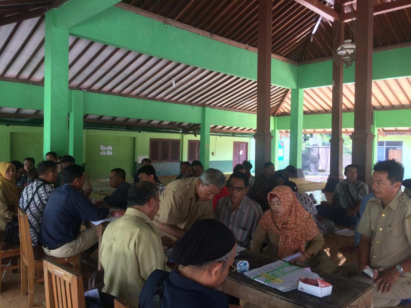 Verifikasi Bantuan Keuangan Desa oleh DPPKB-PMD Kabupaten Bantul