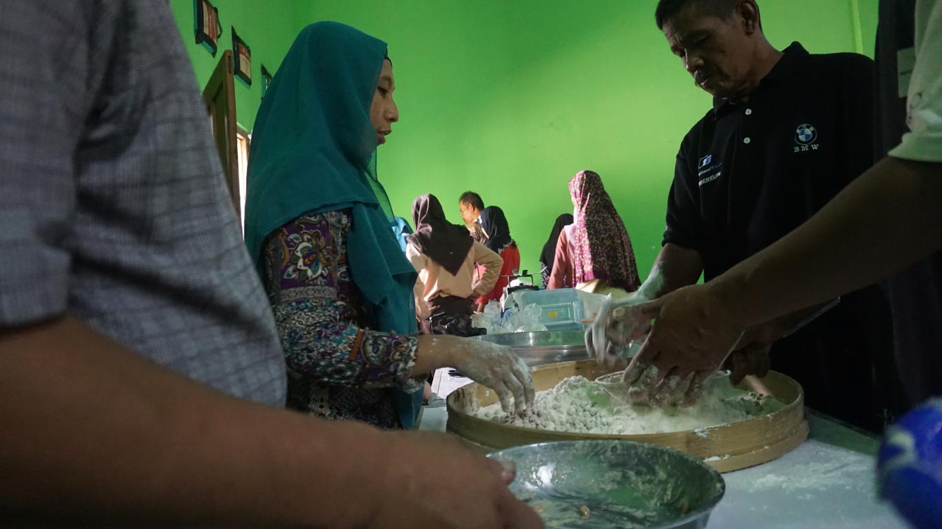 UJI KETERAMPILAN, Cooking Class untuk Penyandang Disabilitas