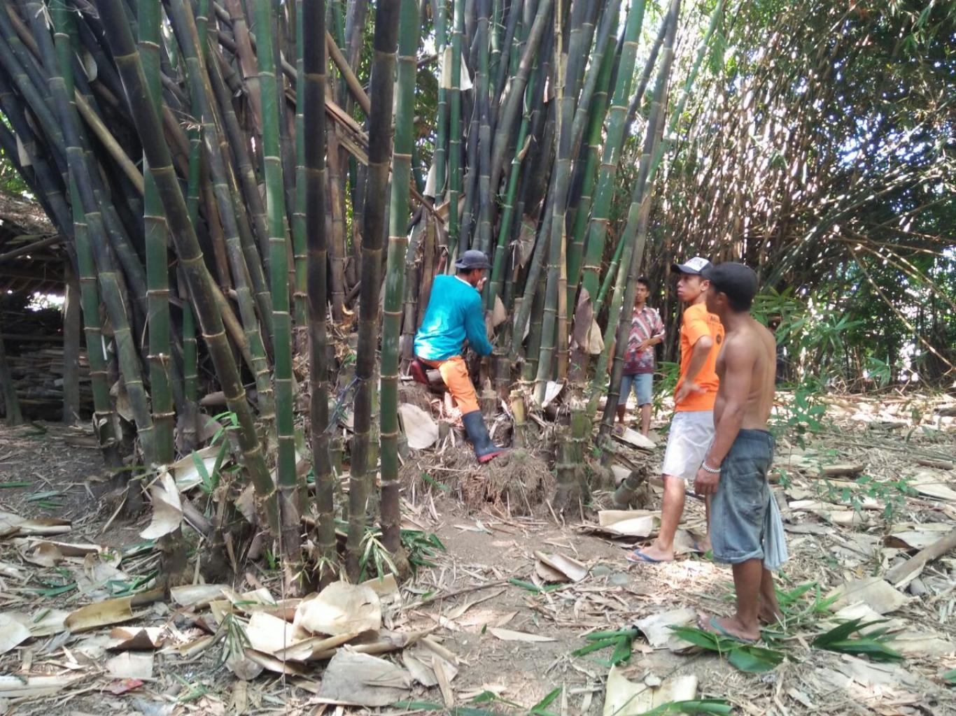 SEMARAK KERJA BAKTI Menghadapi Festival Taring Idul Fitri