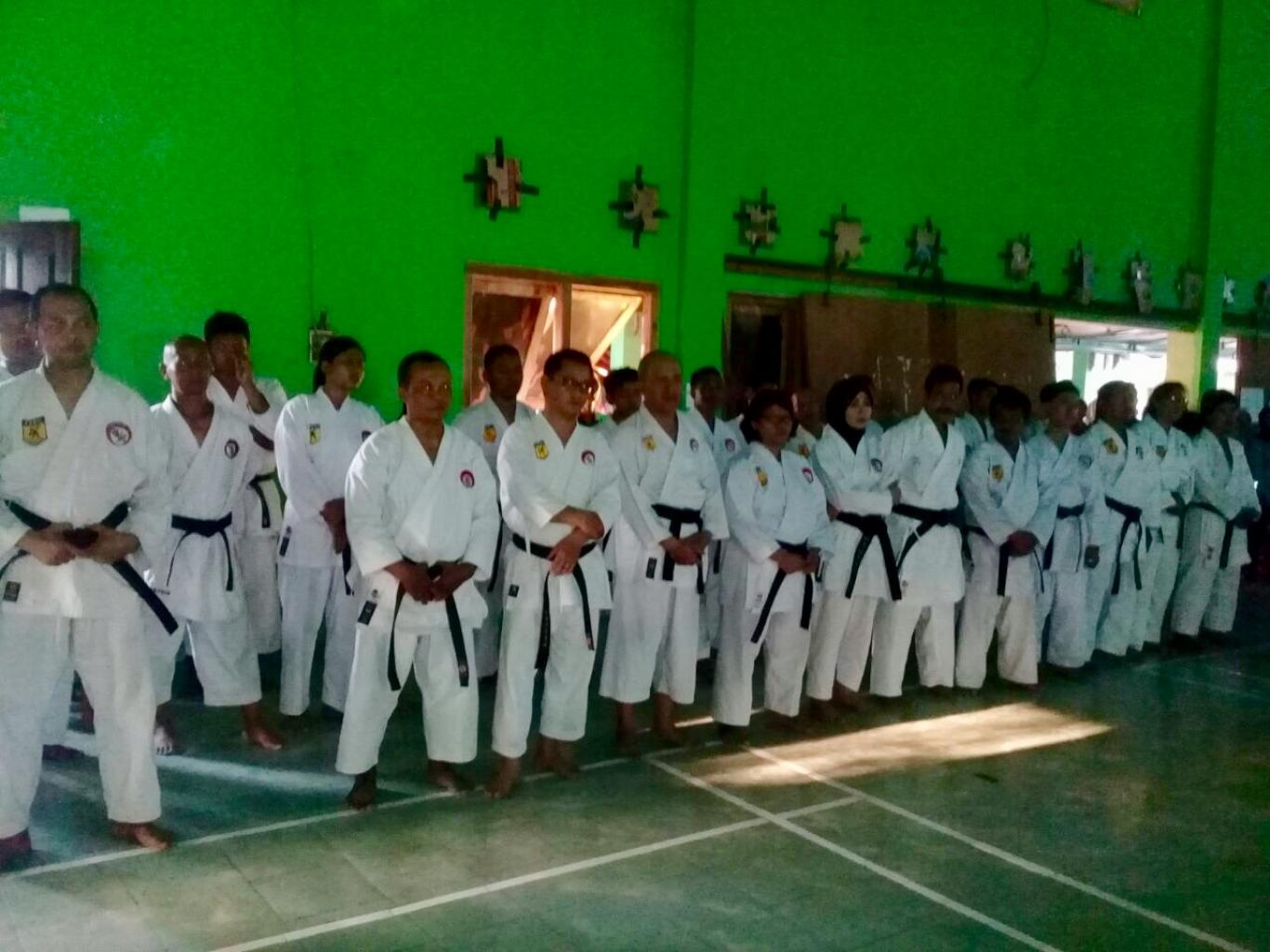 KARATE DO INDONESIA Cabang DIY, SUKSES Menggelar KEGIATAN KENAIKAN TINGKAT