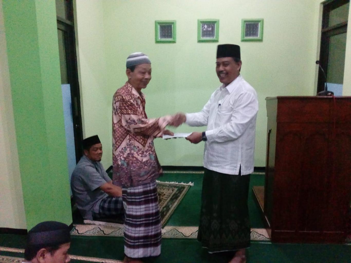 Safari Tarawih Pamong Desa dan BPD di Masjid At Taqwa Pungkuran 