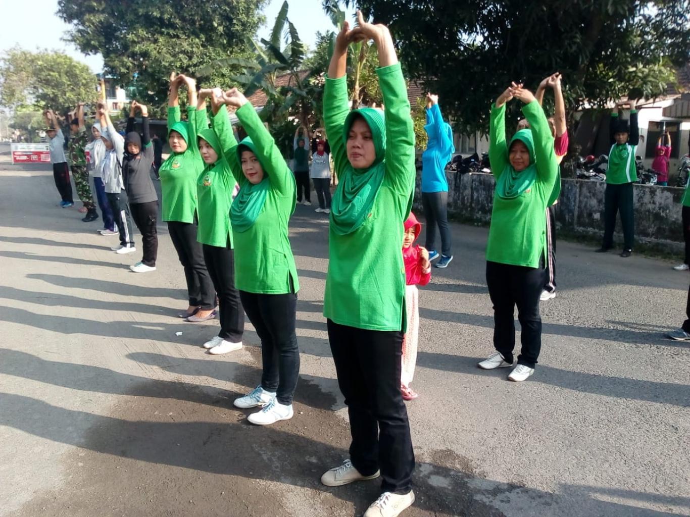 Jalan Sehat Bersama Muspika Kecamatan