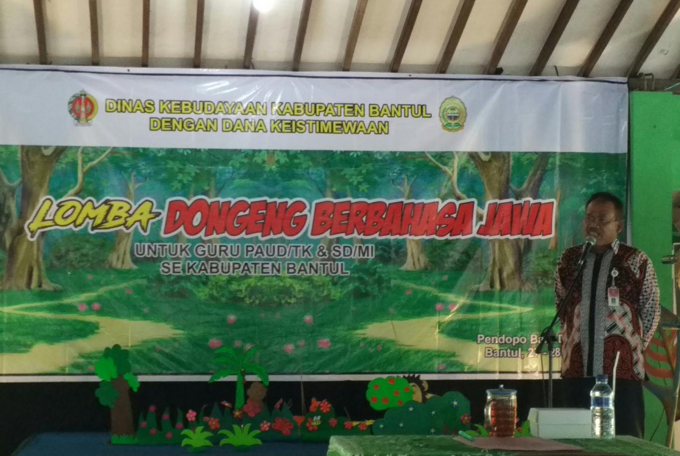 LOMBA DONGENG Sebagai Upaya Melestarikan Bahasa Jawa