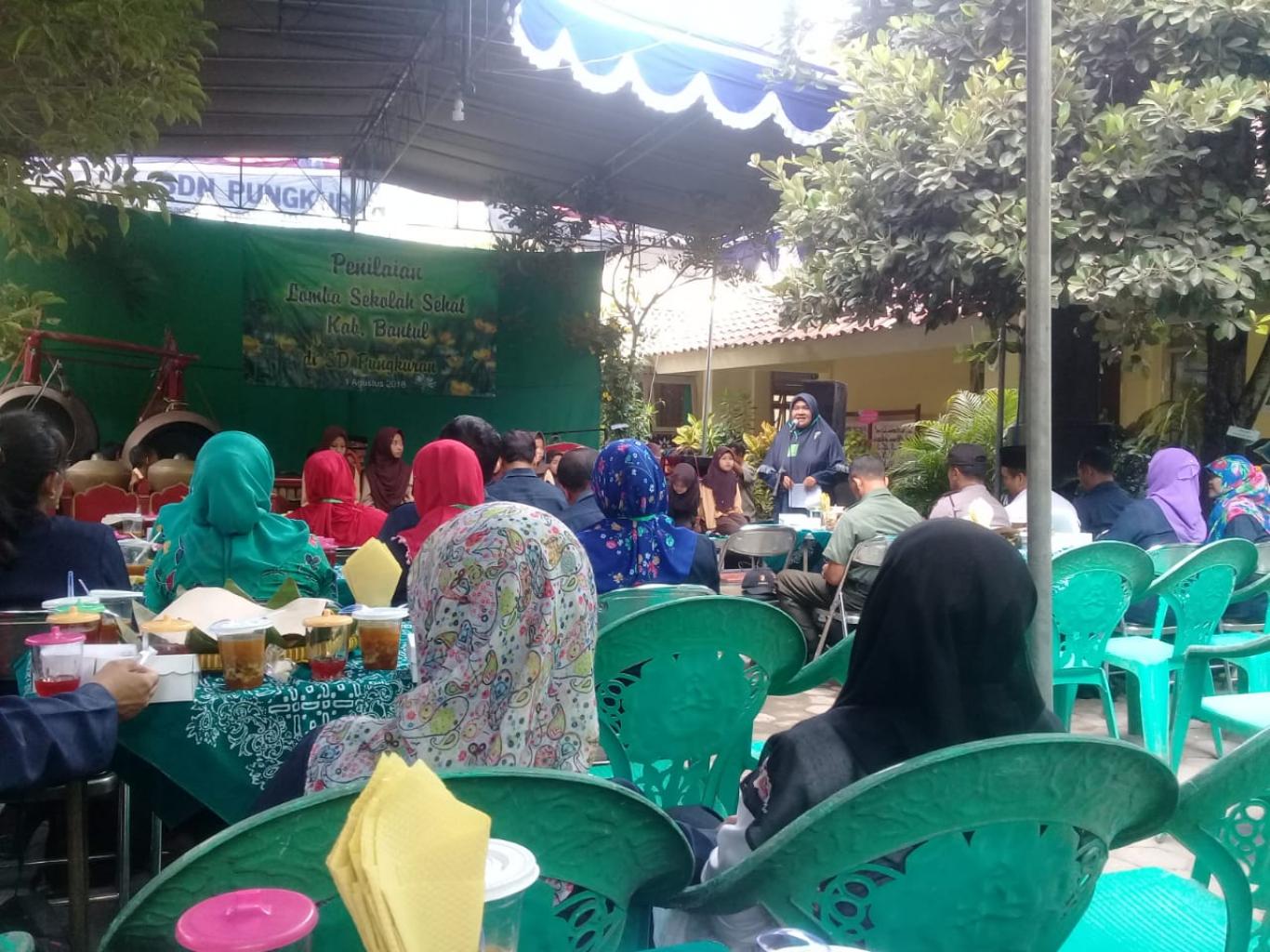 SD PUNGKURAN dalam Penilaian Lomba Sekolah Sehat