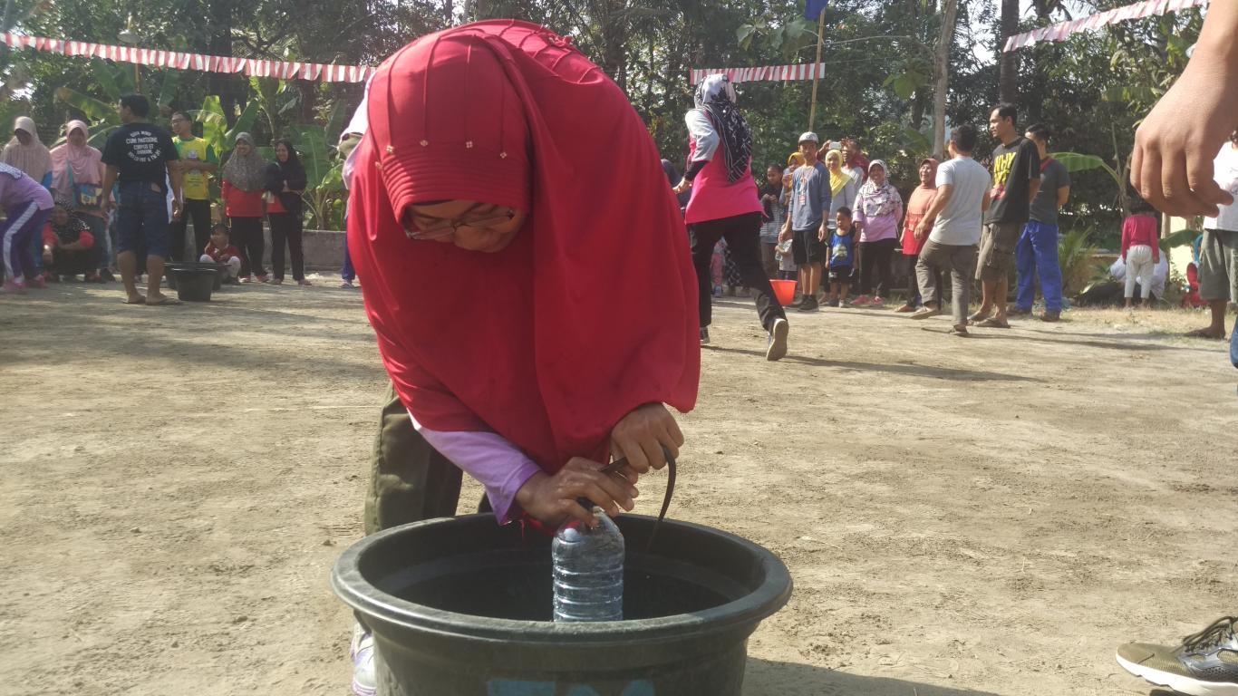 Serangkaian Lomba meriahkan HUT RI 73 Pedukuhan Kedaton Kulon