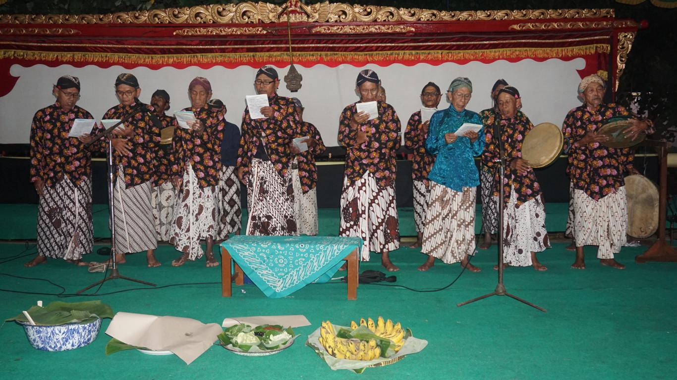 Do’a Bersama awal Pembukaan Kirab Budaya Mataram Pleret