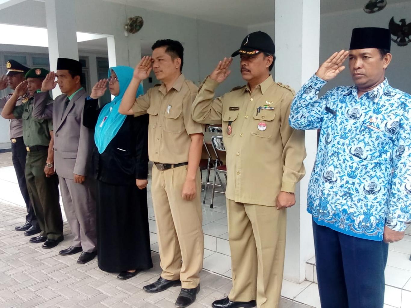 Upacara Memperingati Hari Sumpah Pemuda Kecamatan Pleret