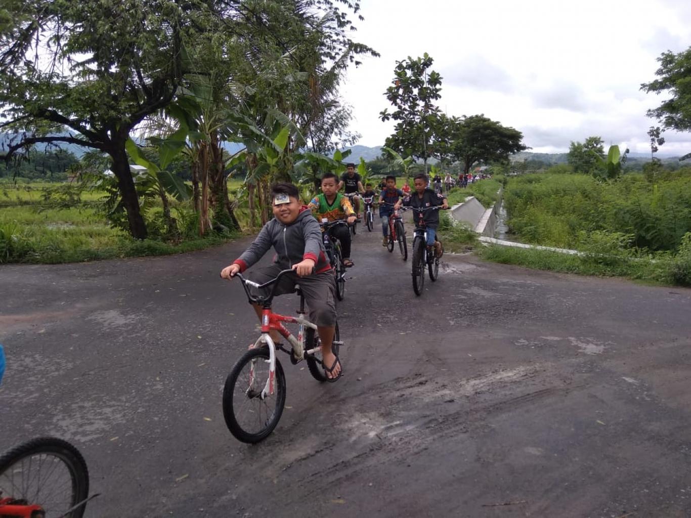 Gowes Bareng IKARTAKA, Ajak Masyarakat Hidup Sehat