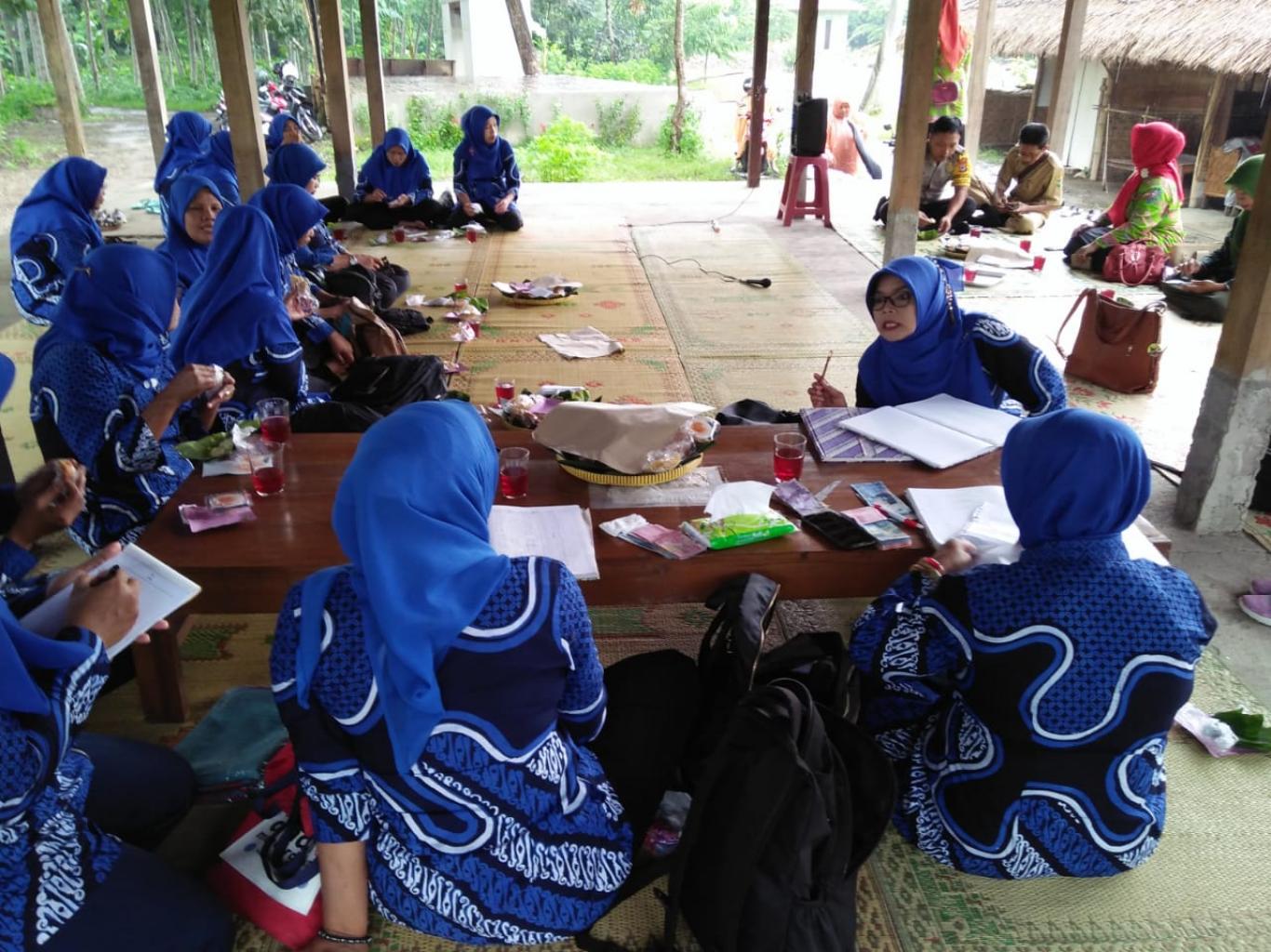 Pertemuan IMP Kecamatan Pleret di Taman Banyu Kencono