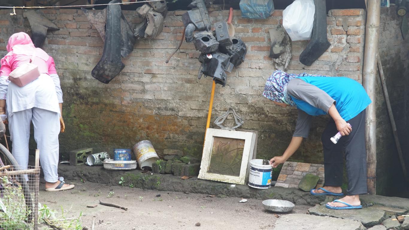 Pemberantasan Sarang Nyamuk Pedukuhan Kanggotan 