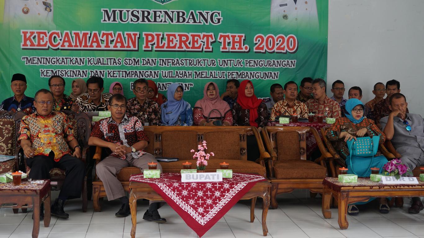 Musrenbang Kecamatan dalam Rangka Peningkatan Kualitas SDM