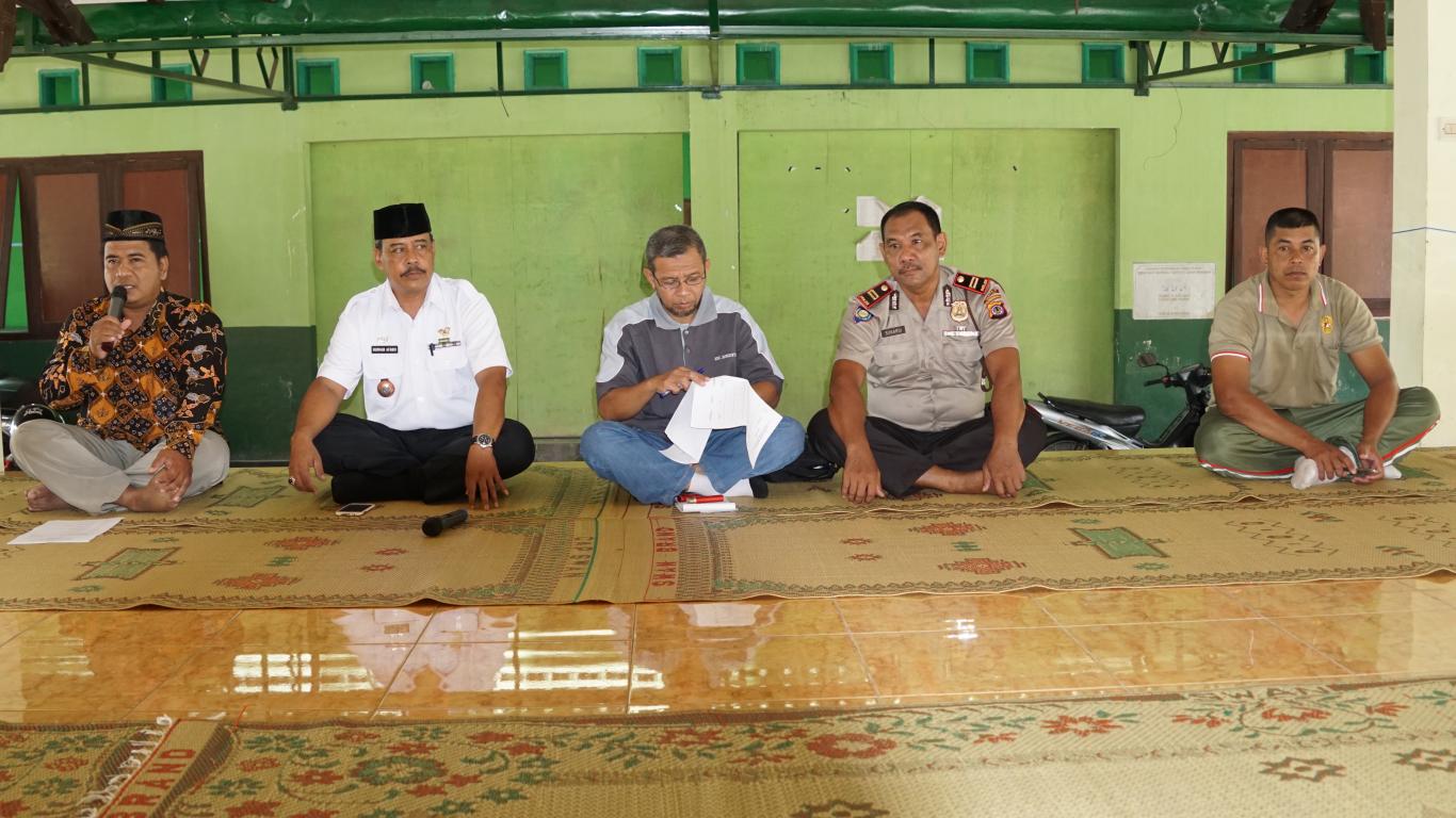 Pembekalan Calon Peserta Ujian Lowongan Jabatan Dukuh Gunungan Desa Pleret