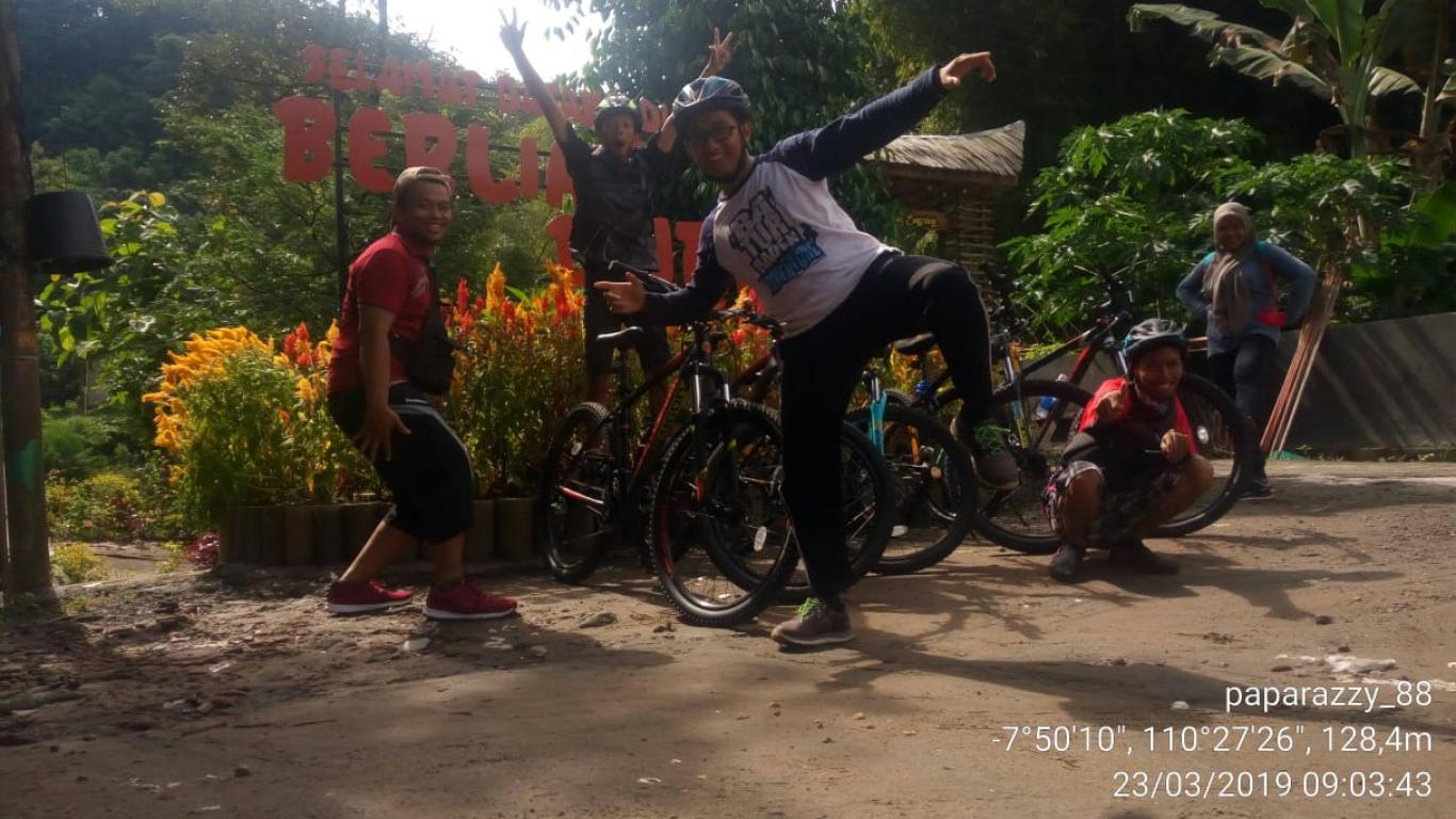 Gowes Pagi ala Pamong Desa Pleret 