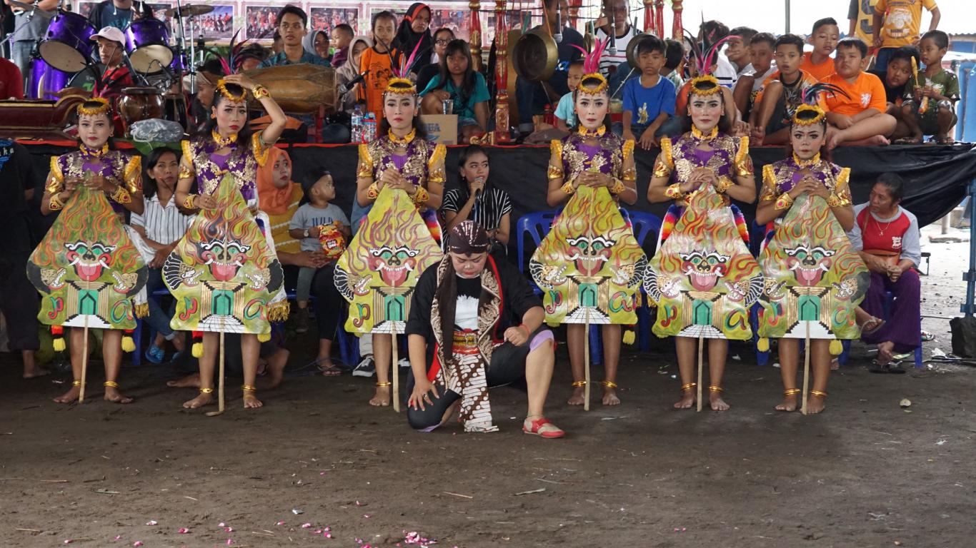 Jathilan Kudho PariKesit Meriahkan Acara Merti Dusun 