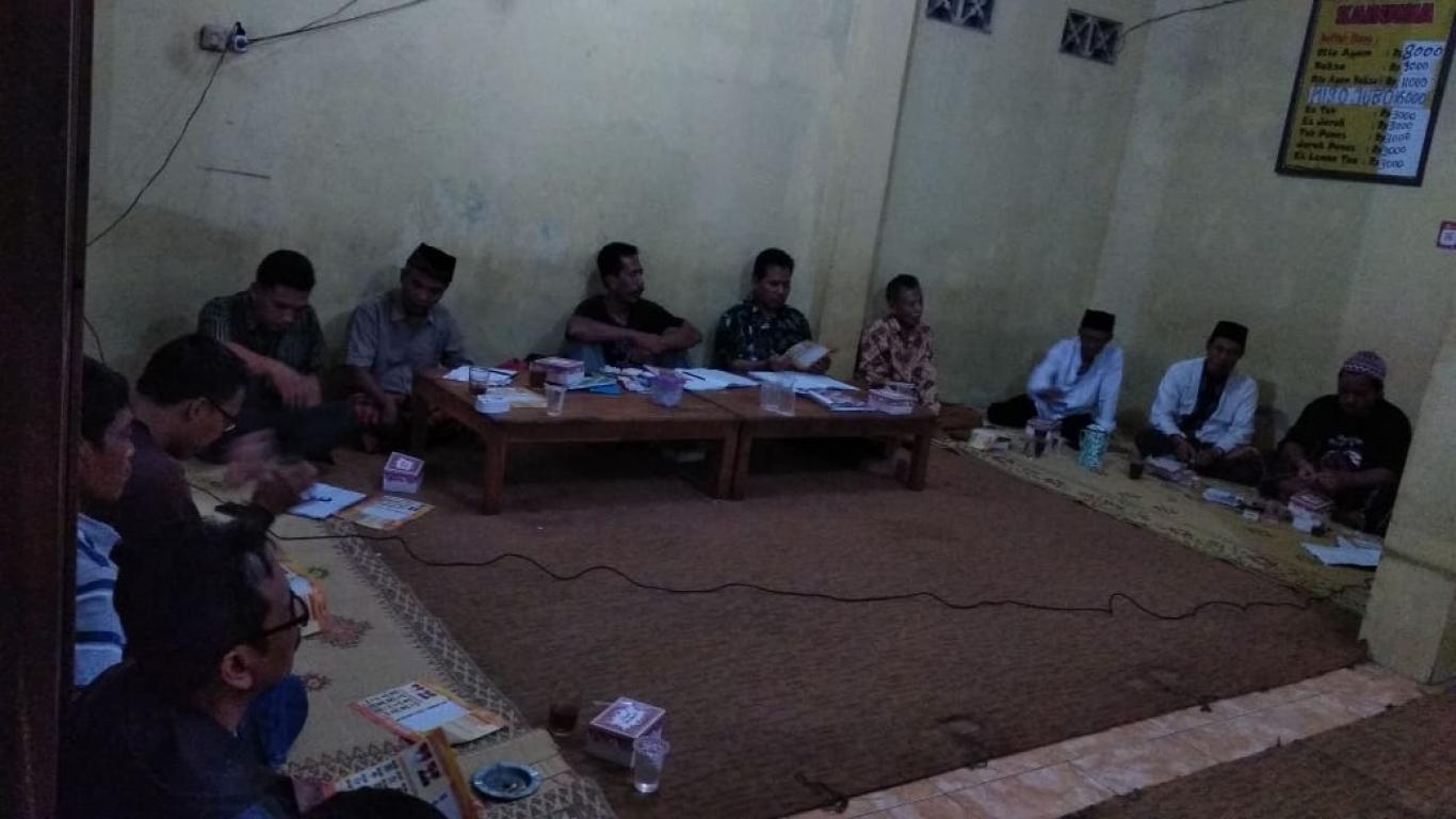 PPS Pleret Lakukan Sosialisasi Pemilu di Dusun Kedaton Kulon