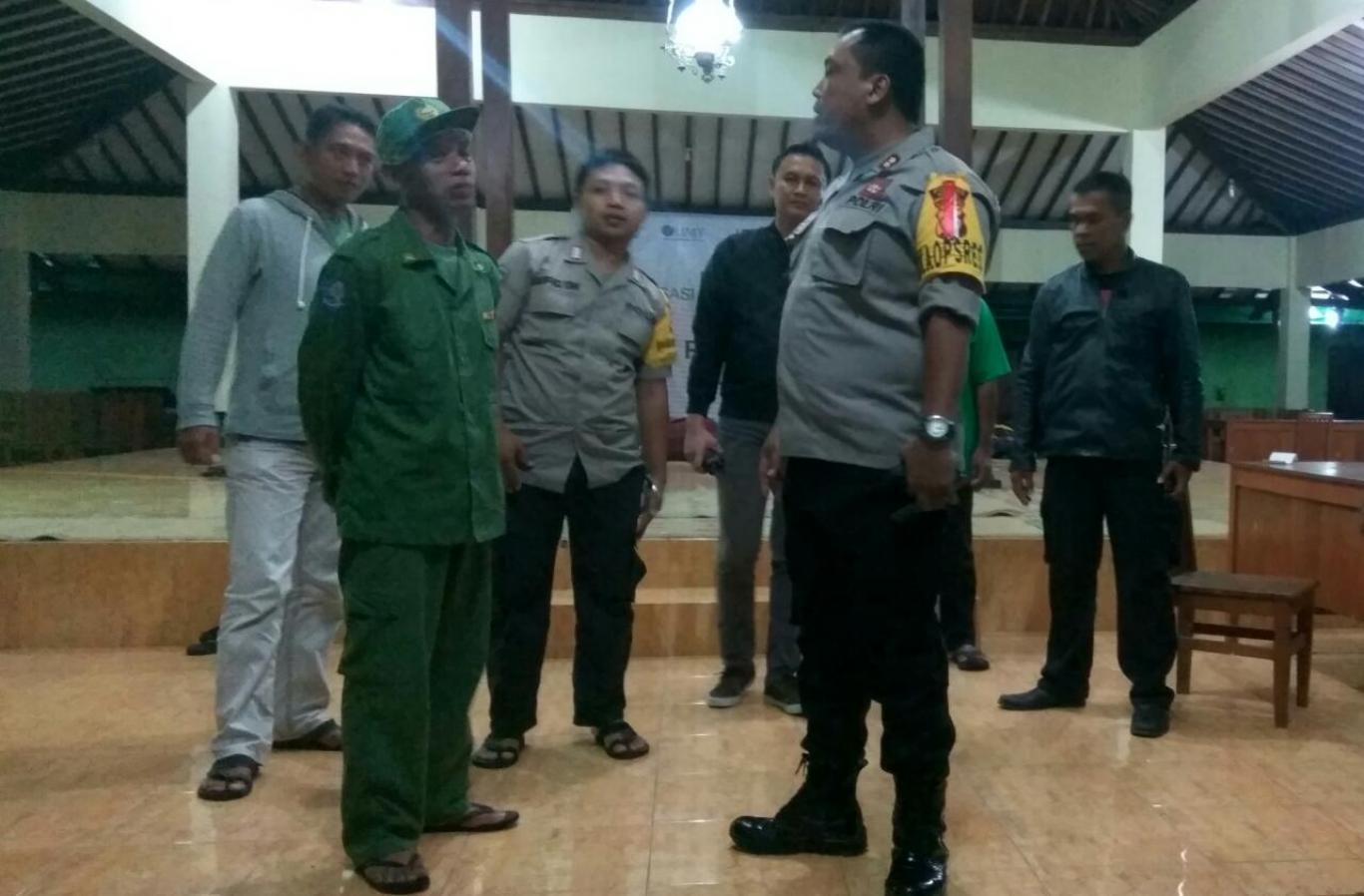 KAPOLRES BANTUL sambangi PPS DESA PLERET