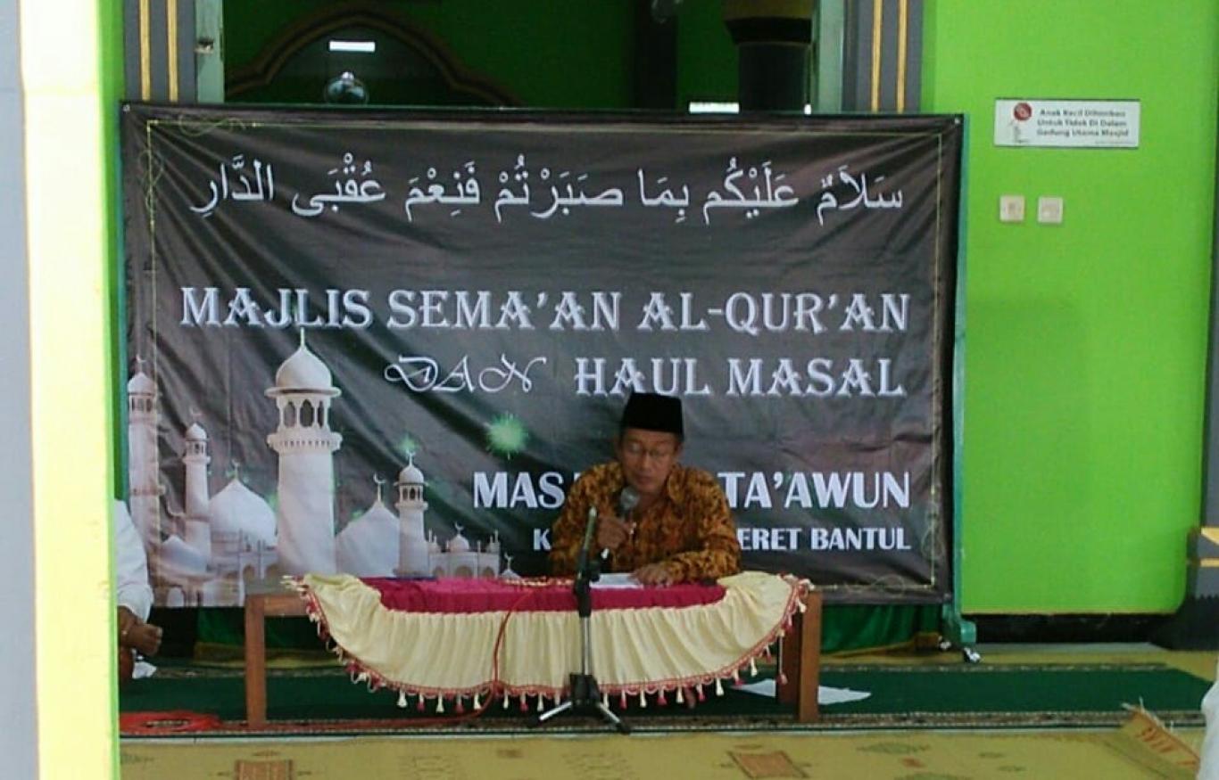 SEMA'AN AL QUR'AN MEMBUKA RANGKAIAN KEGIATAN SADRANAN DI KANGGOTAN