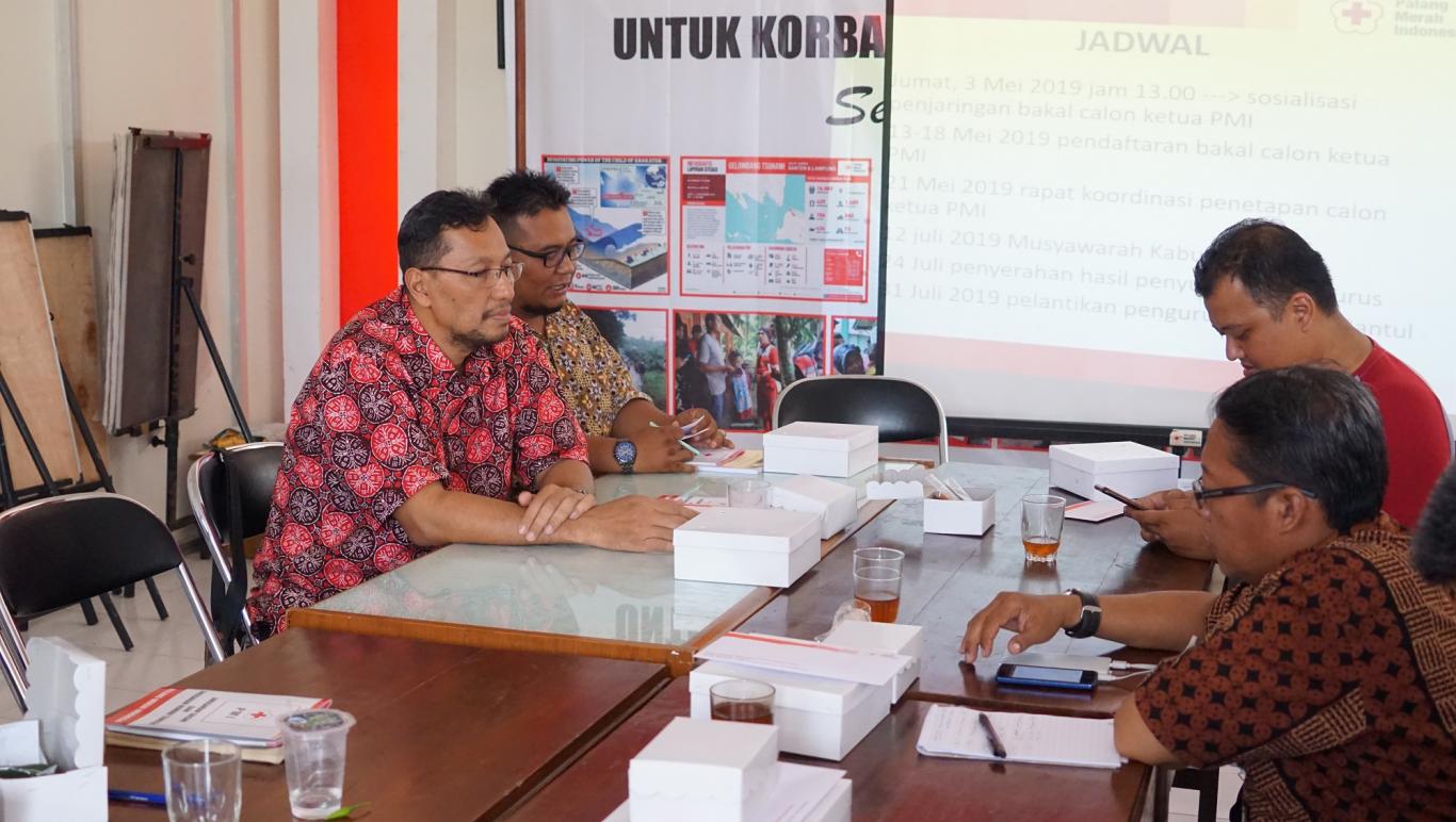 Penjaringan Ketua Umum PMI Kabupaten Bantul 