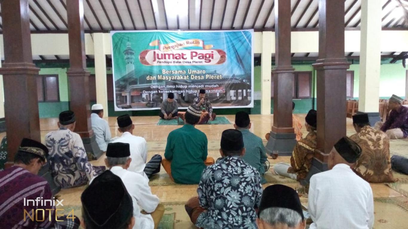 Syawalan dan Pembukaan Pengajian Jumat Pagi Desa Pleret