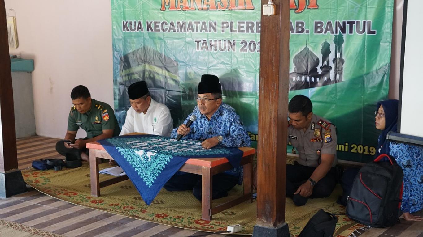 Bimbingan Manasik Haji Kecamatan Pleret Tahun 2019