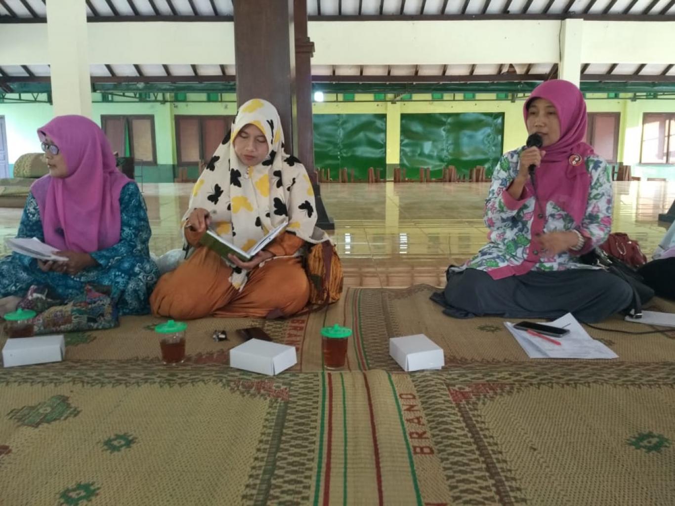 Rapat Pengurus PKK Desa Pleret