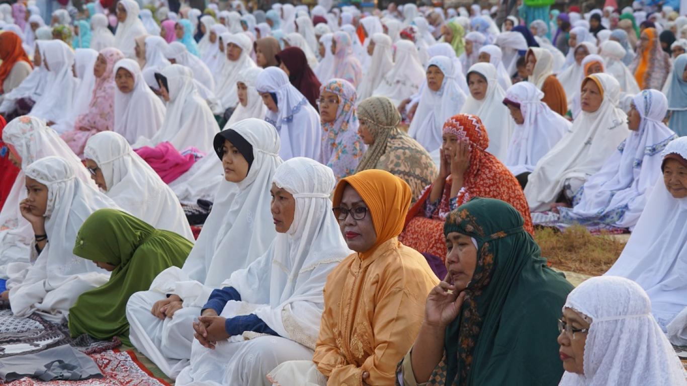 Suasana Shalat Ied Adha di Pedukuhan Kerto Lor