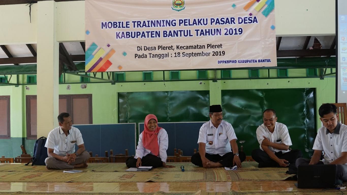 Mobile Training Pelaku Pasar Desa