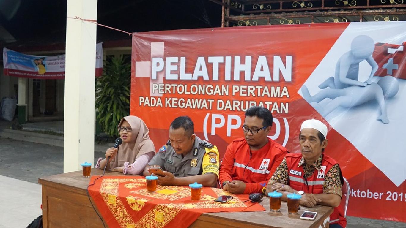 WALUYO, ikut serta dalam Pelatihan Pertolongan Pertama Pada Kegawat Daruratan