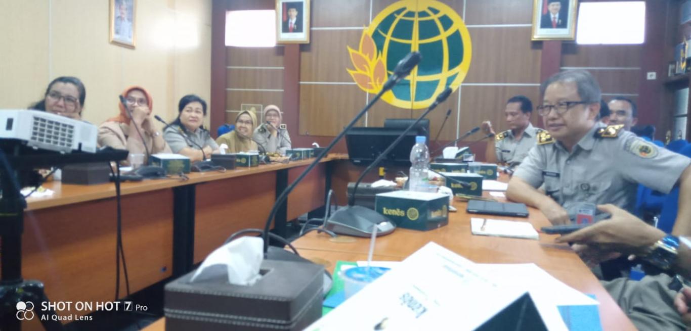 Kaur TU dan Umum Kalurahan Pleret Hadiri Rakor Puncak Acara HANTARU