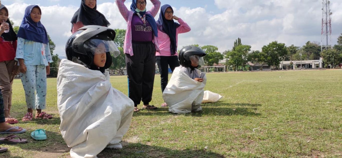 Lomba Anak-anak dalam rangka HUT BINA MUDA Kerto