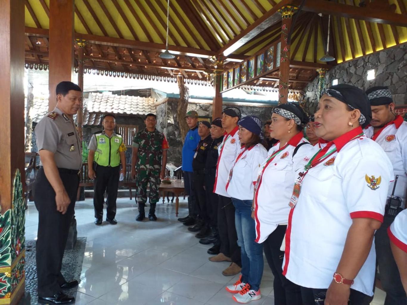 Apel Pengamanan Kirab Budaya Mataram