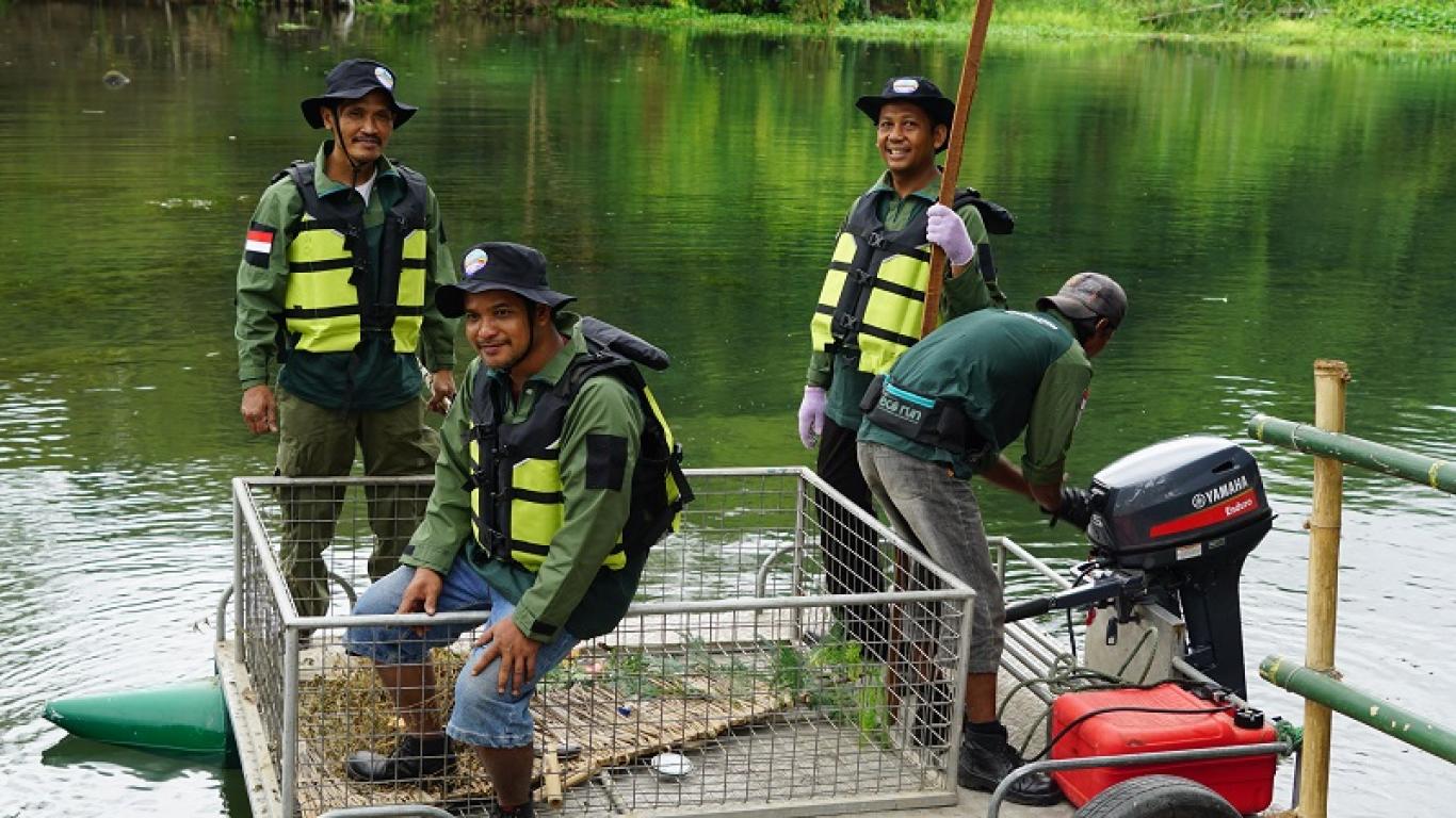 Merti Sungai Opak bersama KPS Desa Pleret