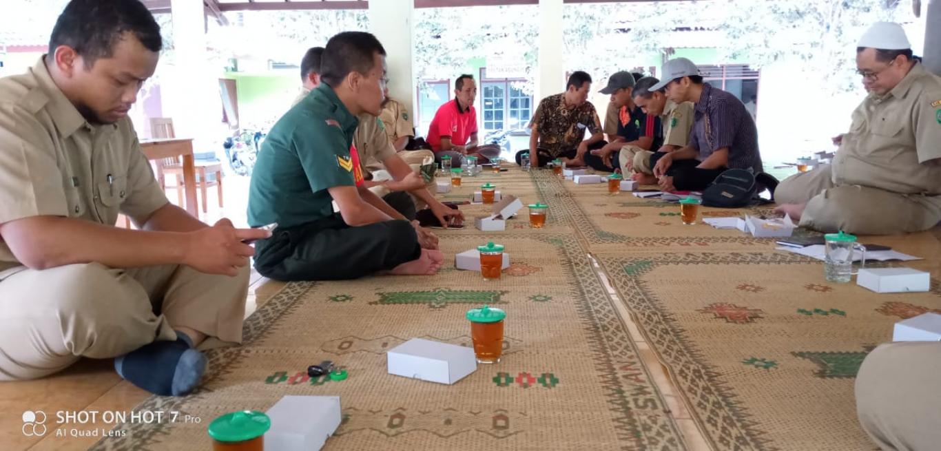 Koordinasi dan Sosialisasi Pembentukan Jaga Warga Desa Pleret