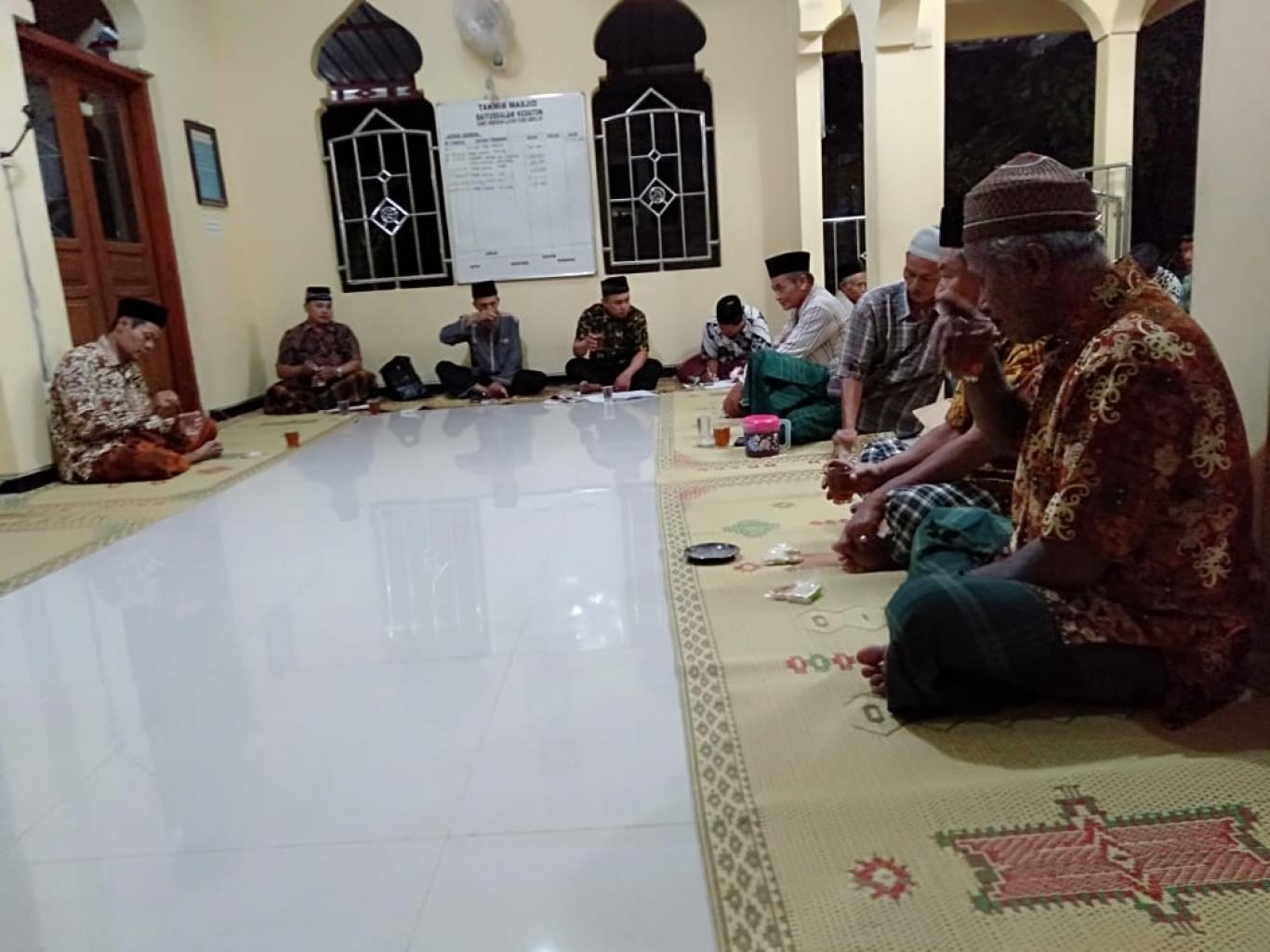 Pertemuan Rutin Takmir Masjid Baitussalam