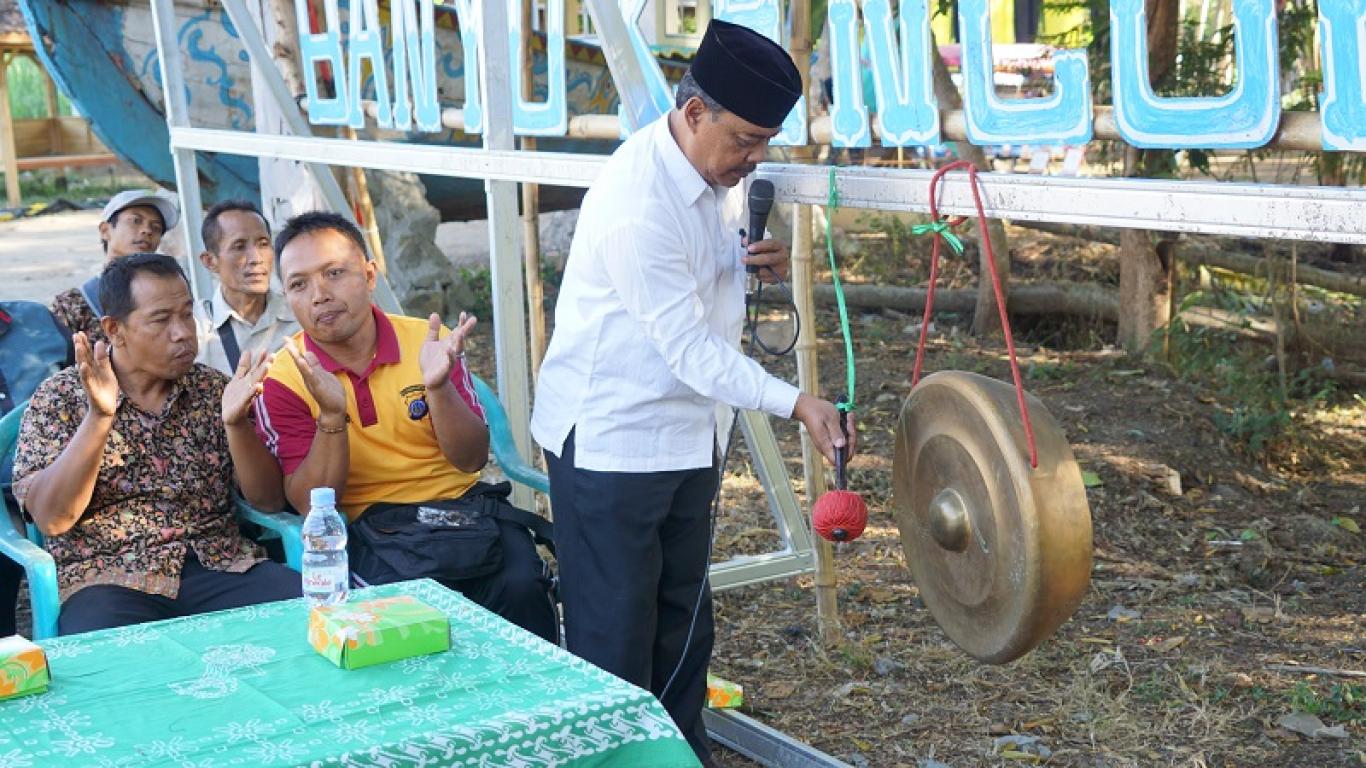 Pemukulan GONG, Tanda dibuka PAMERAN PRUKADES