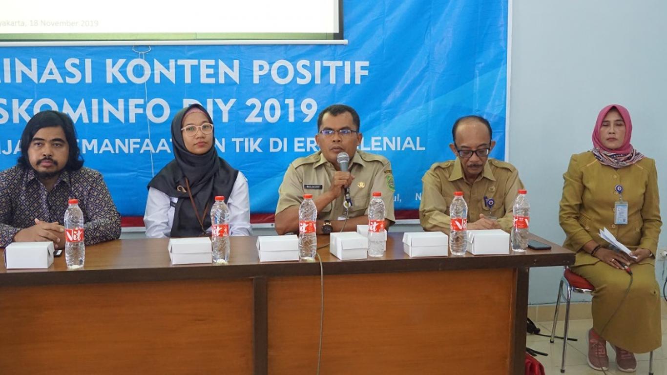 Diseminasi Konten Positif Diskominfo DIY