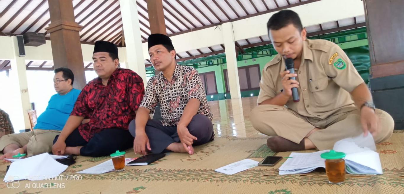 Rapat Pembahasan Evaluasi RAPBDes 2020