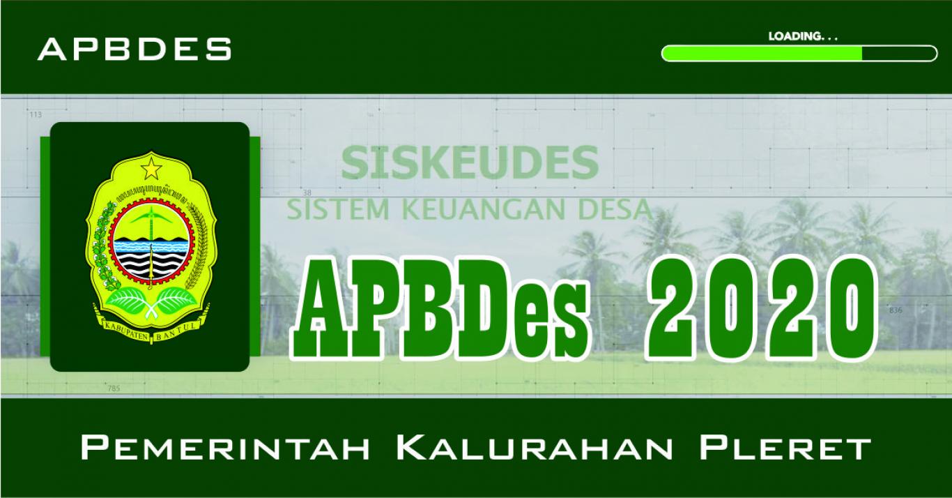 APBDes Desa Pleret TA 2020