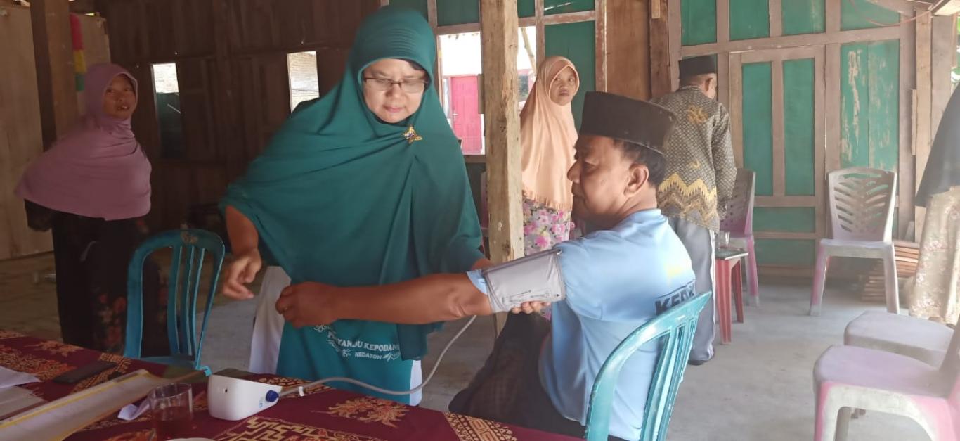 Giat Posyandu Lansia Amanah 1 Kedaton Wetan