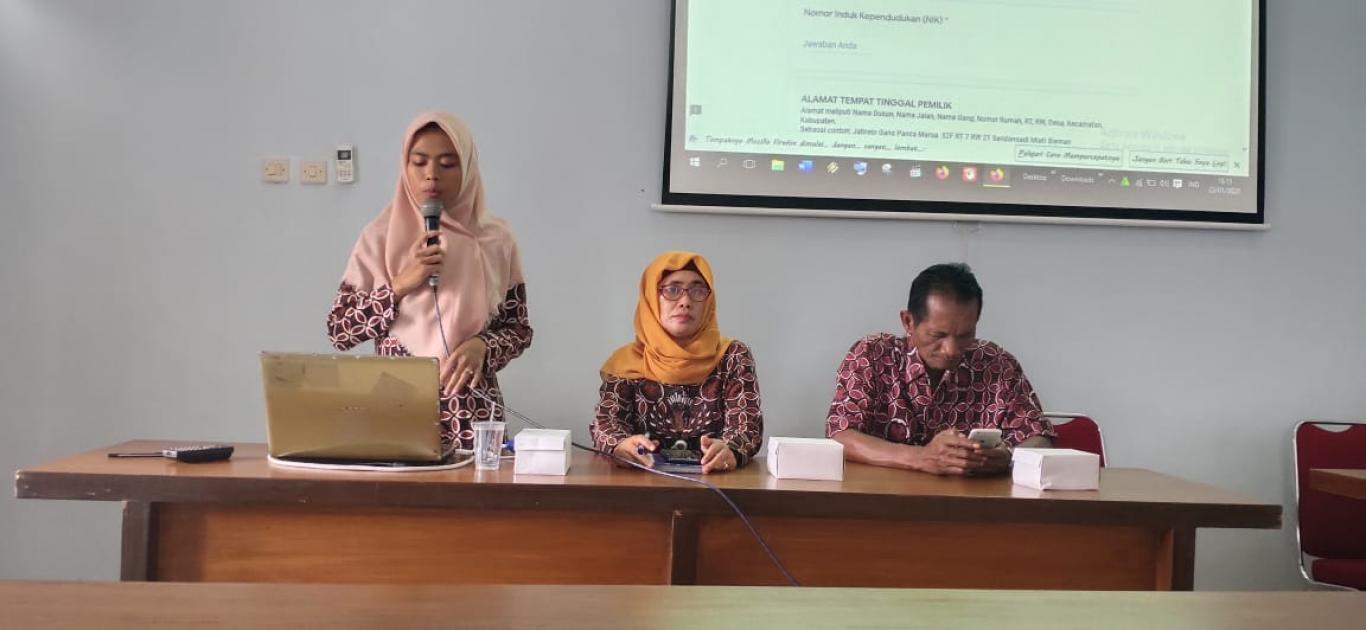 Rakor Persiapan Petugas Pendataan Data Dasar UMKM