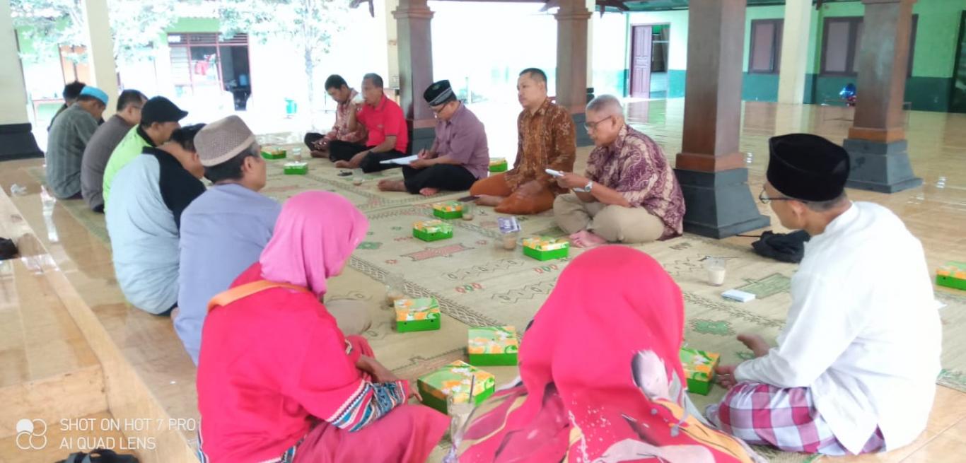 Rapat Rutin BKM Maju Makmur Desa Pleret 