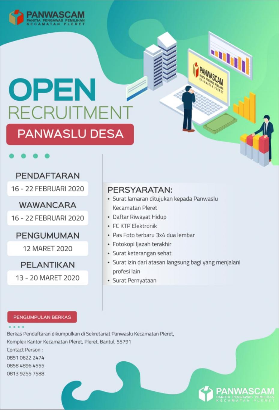 Open Recruitmen Panwaslu Desa