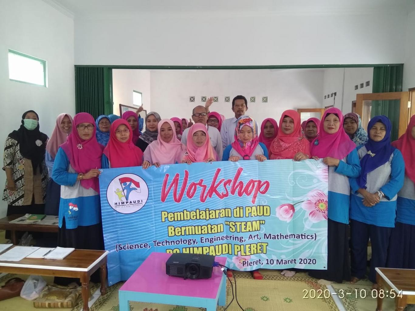 Workshop Pembelajaran PAUD Bermuatan STEAM