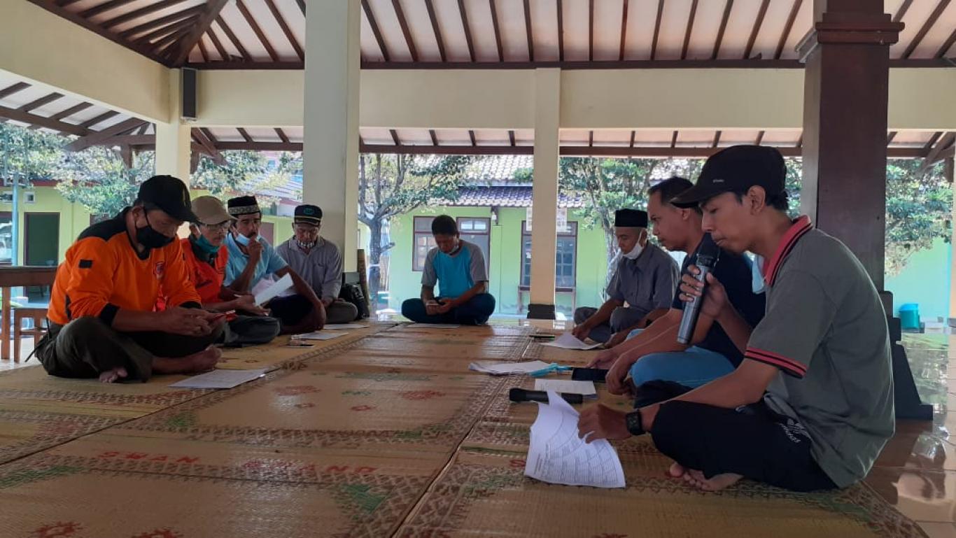 Technical Meeting; Persiapan Pelatihan Pemakaman Standar Covid-19 di Padukuhan