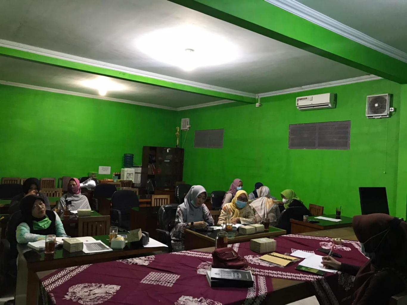 Bahas Program Kerja, TP-PKK Kalurahan Pleret Gelar Rapat Pengurus