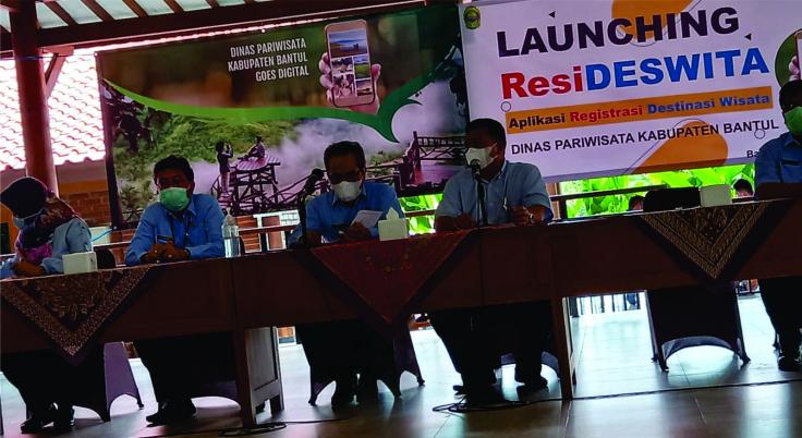 Pokdarwis Pleret Hadiri Launching Aplikasi ResiDeswita