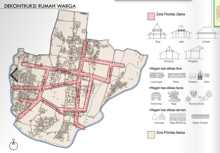 Pemakaian langgam arsitektur lokal pada bangunan baru